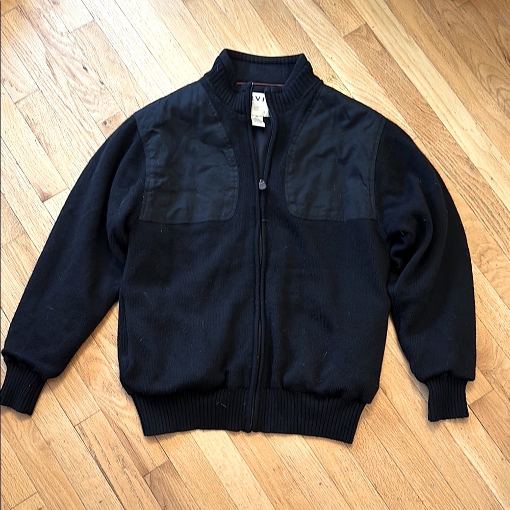 Men's Orvis Ultimate Foul Weather Black Sweater Jacket